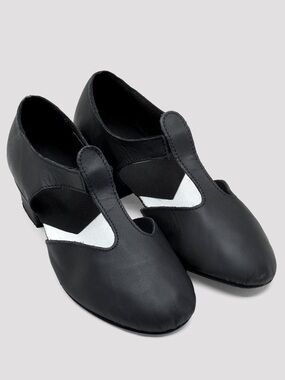 Bloch Grician Dance Shoes Leather Black Sz 6